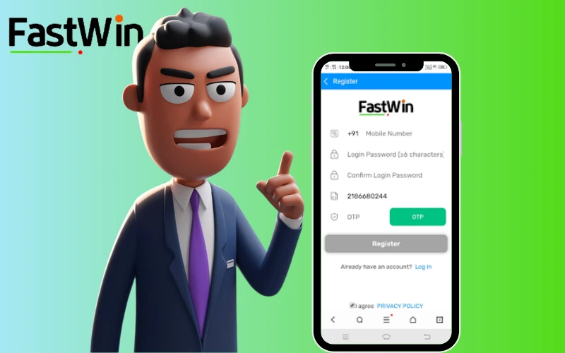 Fastwin Login Process